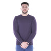 Mineral Ariana Crew Neck Knitwear - Grape - jjdonnelly