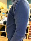 Tom Penn Crew Neck Knitwear - Marine Blue - jjdonnelly