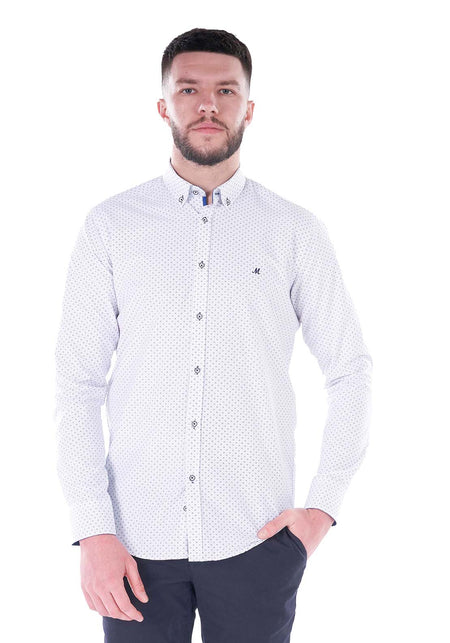 Mineral Crave Tailored Fit Shirt - Navy - jjdonnelly