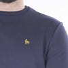 Mineral Michan Crew Neck Sweatshirt - Navy - jjdonnelly