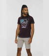 Duke Nova Printed T-Shirt - Plum - jjdonnelly