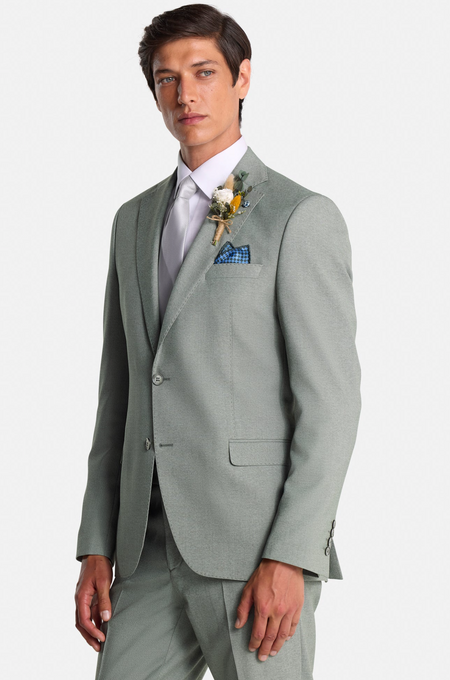 Benetti Albert Lester Fit Blazer - Sage Green - jjdonnelly