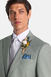 Benetti Albert Lester Fit Blazer - Sage Green - jjdonnelly