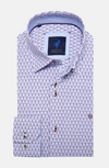 Benetti Stephen Modern Fit Shirt - Red - jjdonnelly