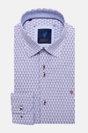 Benetti Stephen Modern Fit Shirt - Red - jjdonnelly