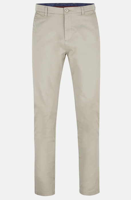 Benetti Trent Tailored Chino - Stone - jjdonnelly