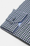 Benetti Capri Modern Fit Check Shirt -  Green - jjdonnelly