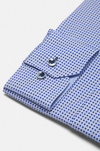 Benetti Frank Modern Fit Pattern Shirt - Indigo - jjdonnelly