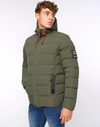 Crosshatch Kampleys Hooded Jacket - Olive Green - jjdonnelly