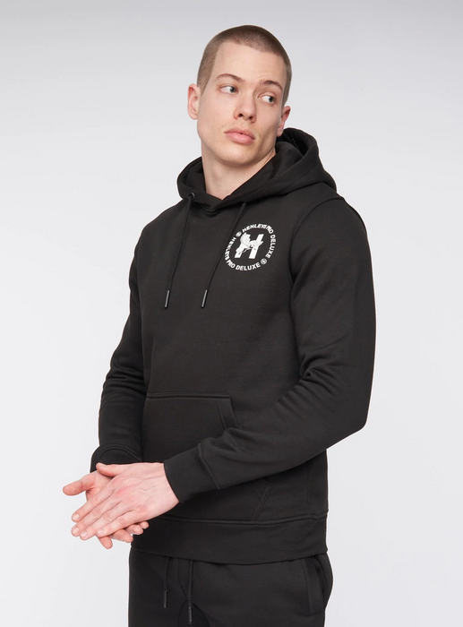 Henleys Metafone Hoodie - Black - jjdonnelly