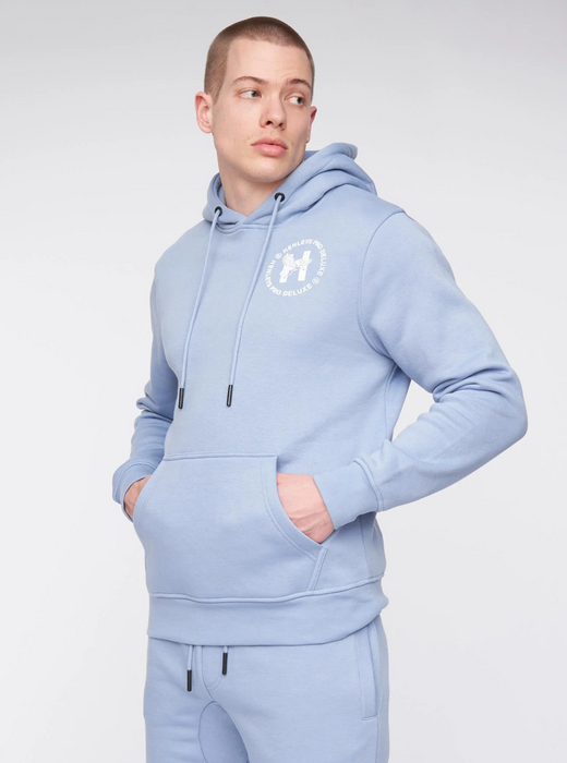 Henleys Metafone Hoodie - Blue - jjdonnelly