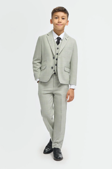 Cavani Boys Camden Sage Suit - jjdonnelly