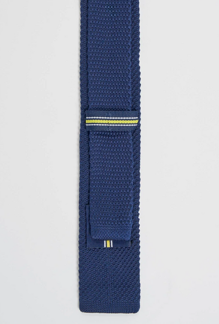 Cavani Boys Knitted Tie Set - Navy - jjdonnelly