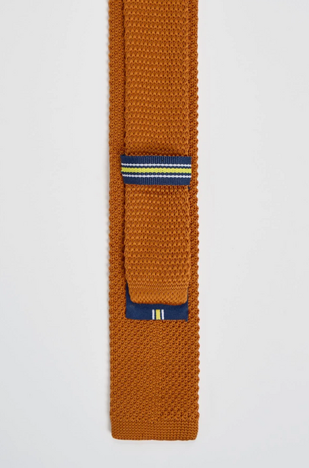 Cavani Boys Knitted Tie Set - Tobacco - jjdonnelly