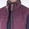 Mineral Trek Padded Gilet - Burgundy - jjdonnelly