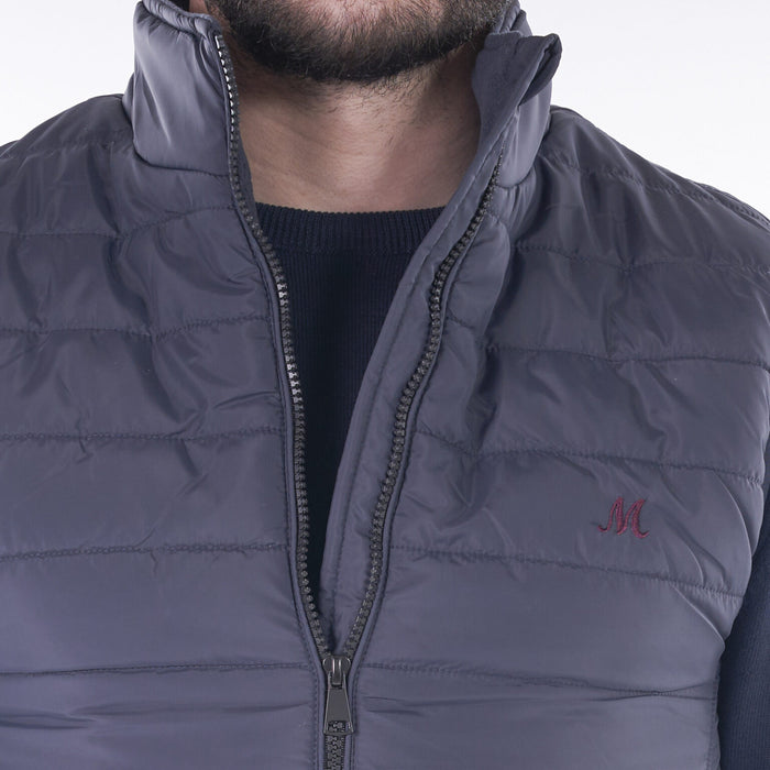 Mineral Trek Padded Gilet - Navy - jjdonnelly