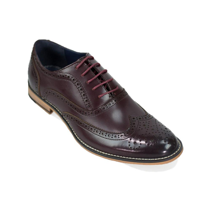 Cavani Oxford Brogue - Wine - jjdonnelly