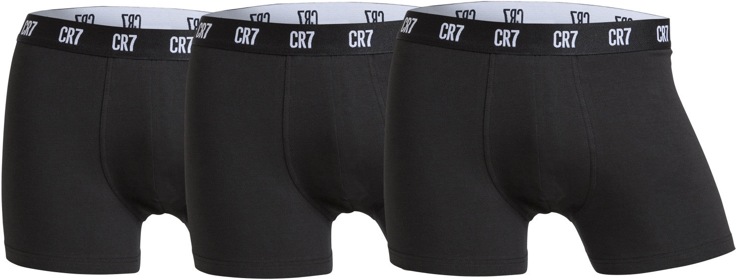 CR7 3 Pack Men's Cotton Trunks, Save 20% on Subscription